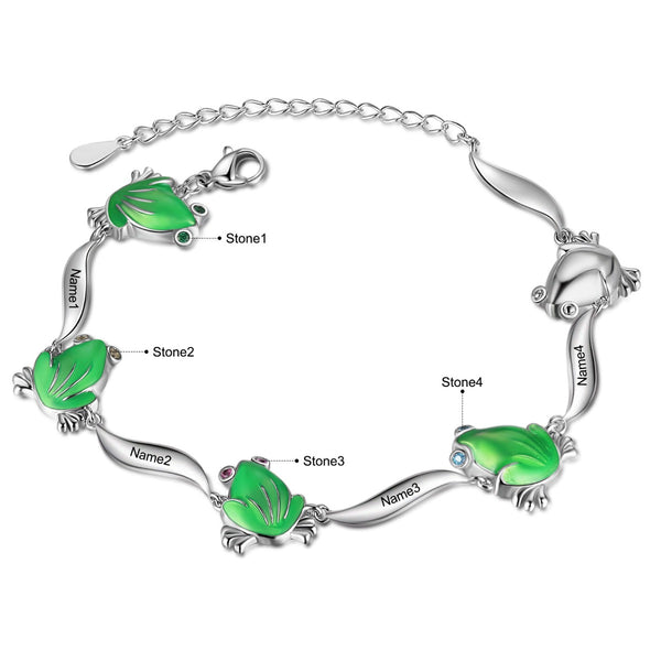 Custom Frog Bracelet