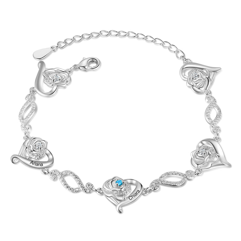 Custom Heart Bracelet