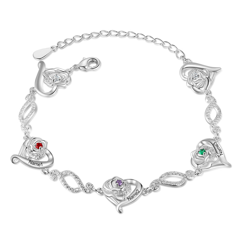 Custom Heart Bracelet
