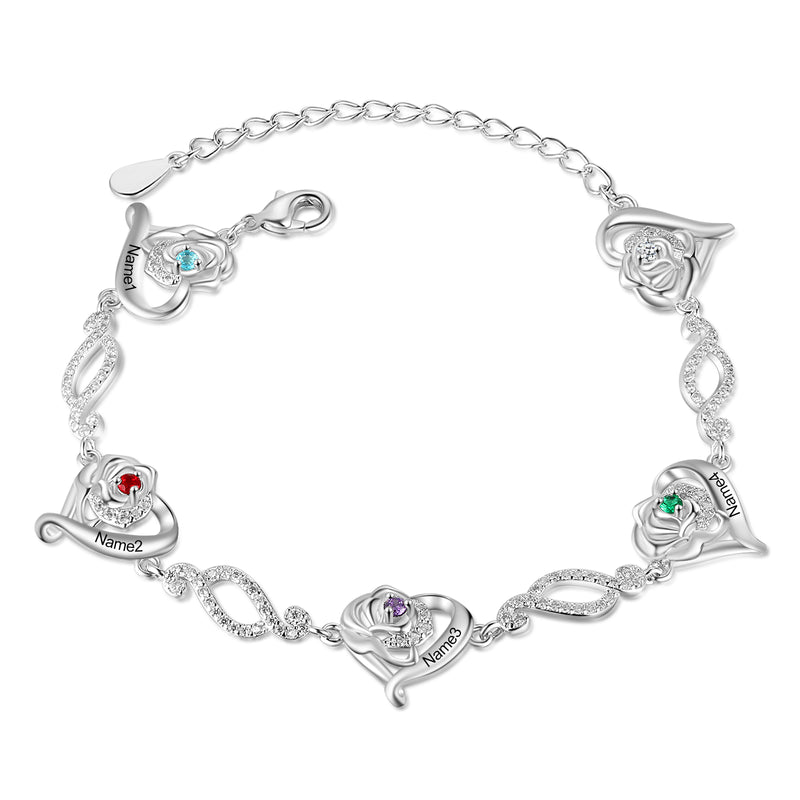 Custom Heart Bracelet