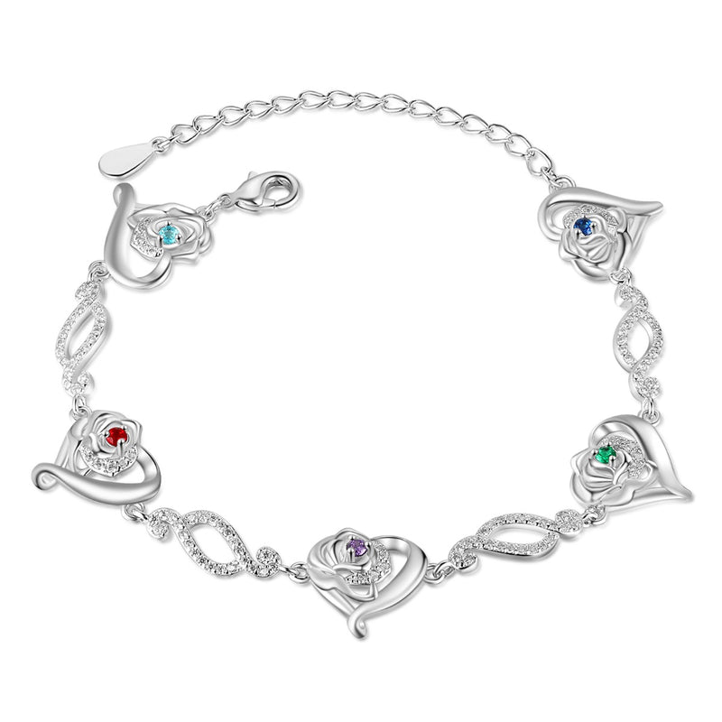 Custom Heart Bracelet