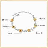 Custom Flower Bracelet