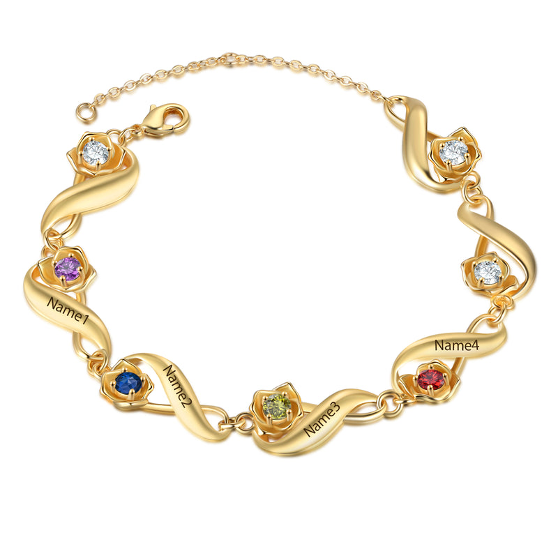 Custom Flower Bracelet