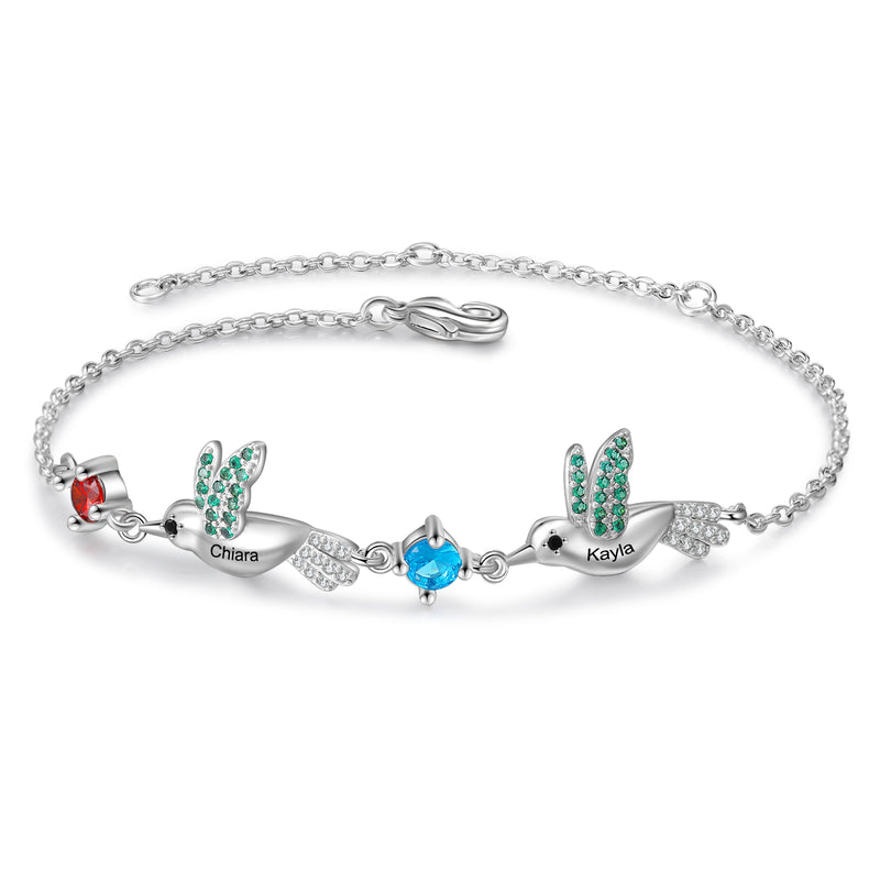 Custom Bird Bracelet