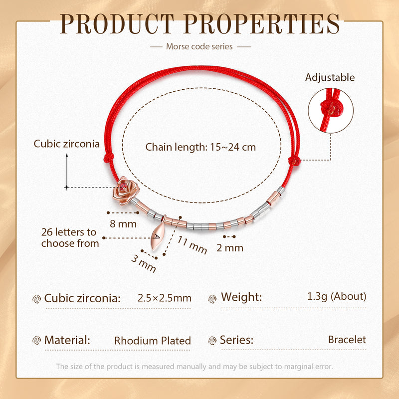 Custom Rose Bracelet