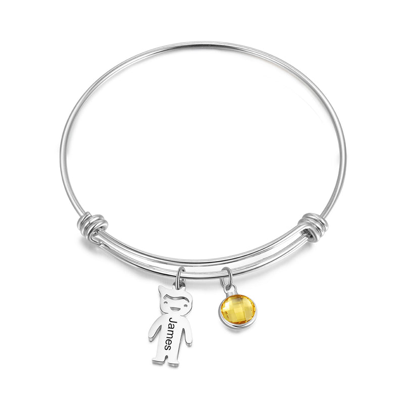 Custom Baby Bnagle Bracelet