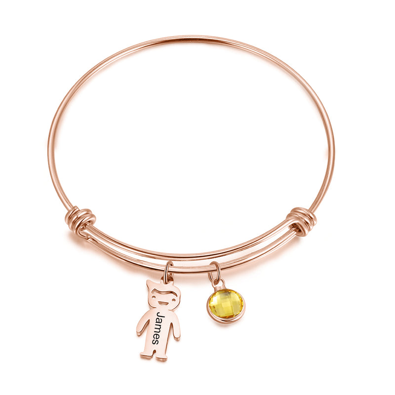 Custom Baby Bnagle Bracelet