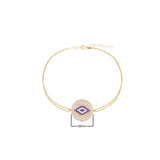 Sterling Silver Evil Eye Bracelet