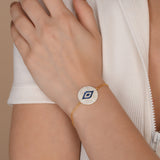 Sterling Silver Evil Eye Bracelet
