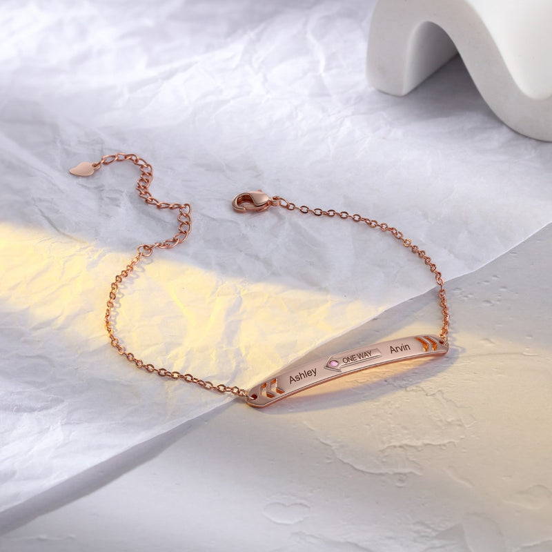 Personalized Couple Bracelet