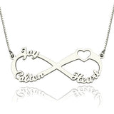 Wholesale Custom Three Name Necklace
