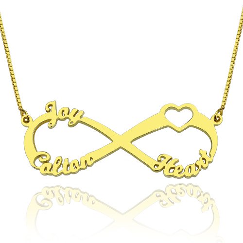 Wholesale Custom Three Name Necklace
