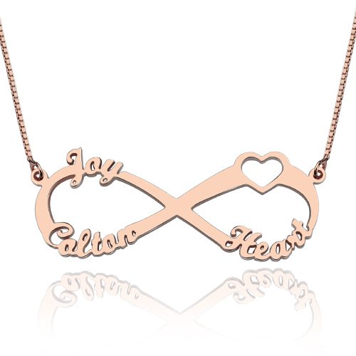 Wholesale Custom Three Name Necklace