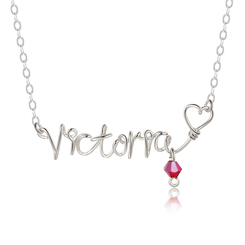 925 Sterling silver Custom Name Necklace