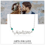 925 Sterling silver Custom Name necklace