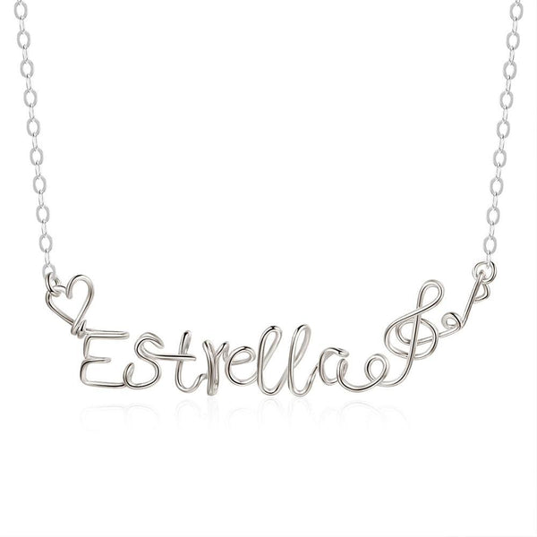 925 Sterling silver Name necklace