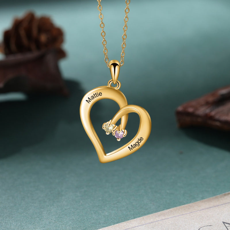 Custom Birthstone Necklace