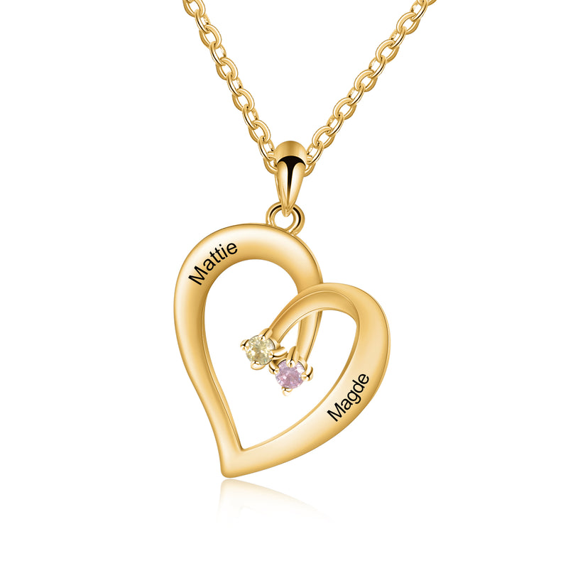 Custom Birthstone Necklace