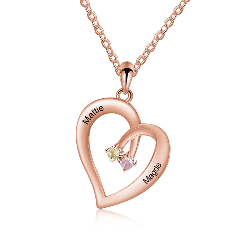Custom Birthstone Necklace
